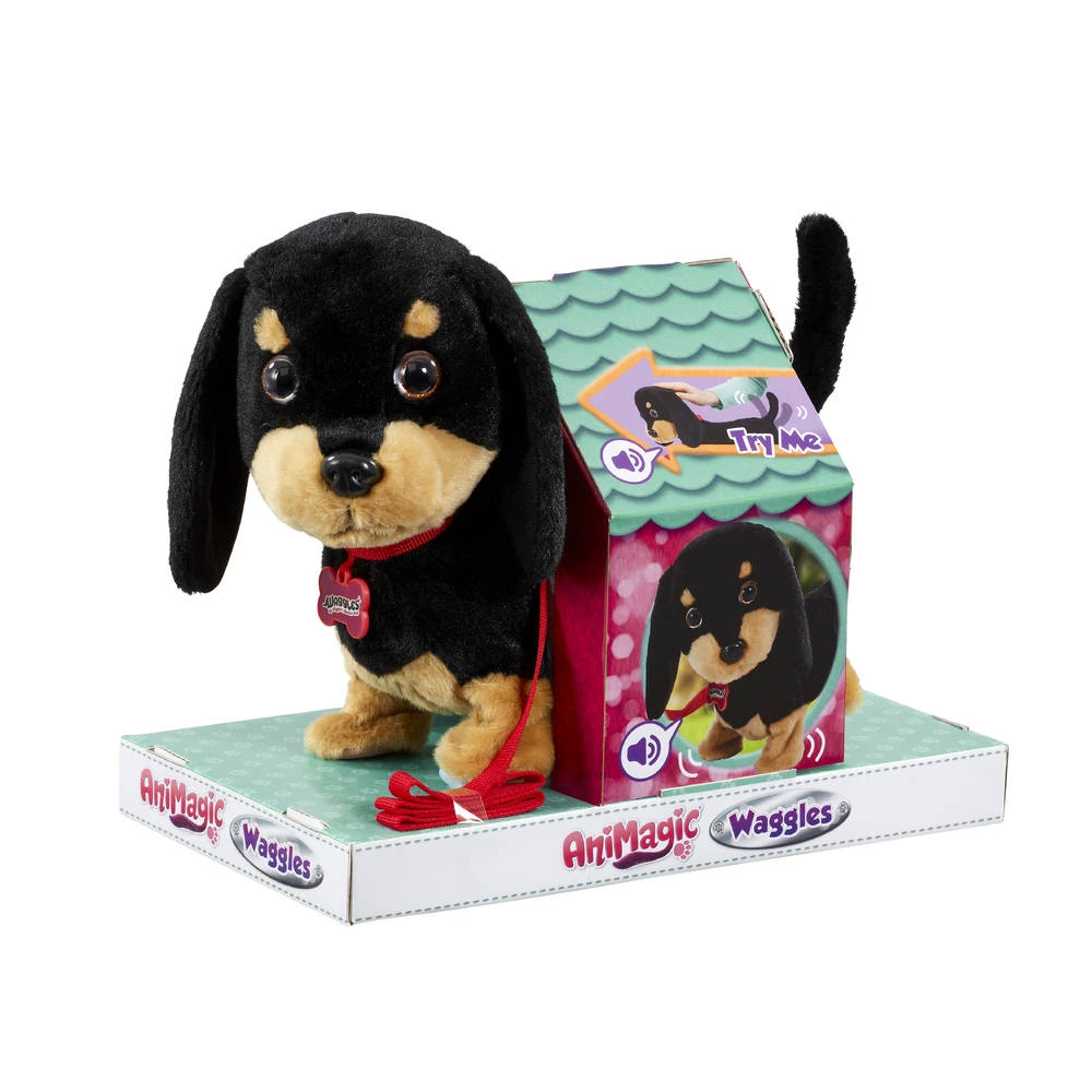 No Brand AniMagic Interactieve Knuffel Waggles 1 No Brand AniMagic Interactieve Knuffel Waggles