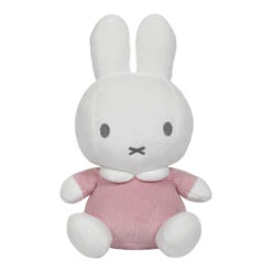 TiAmo Nijntje Pink Baby Rib Knuffel - 20 Cm