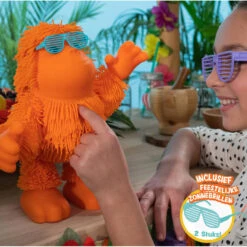 Jiggly Pets Tan-Tan Orang-oetan 11 Jiggly Pets Tan-Tan Orang-oetan -Knuffels 1992490 ec8747ea