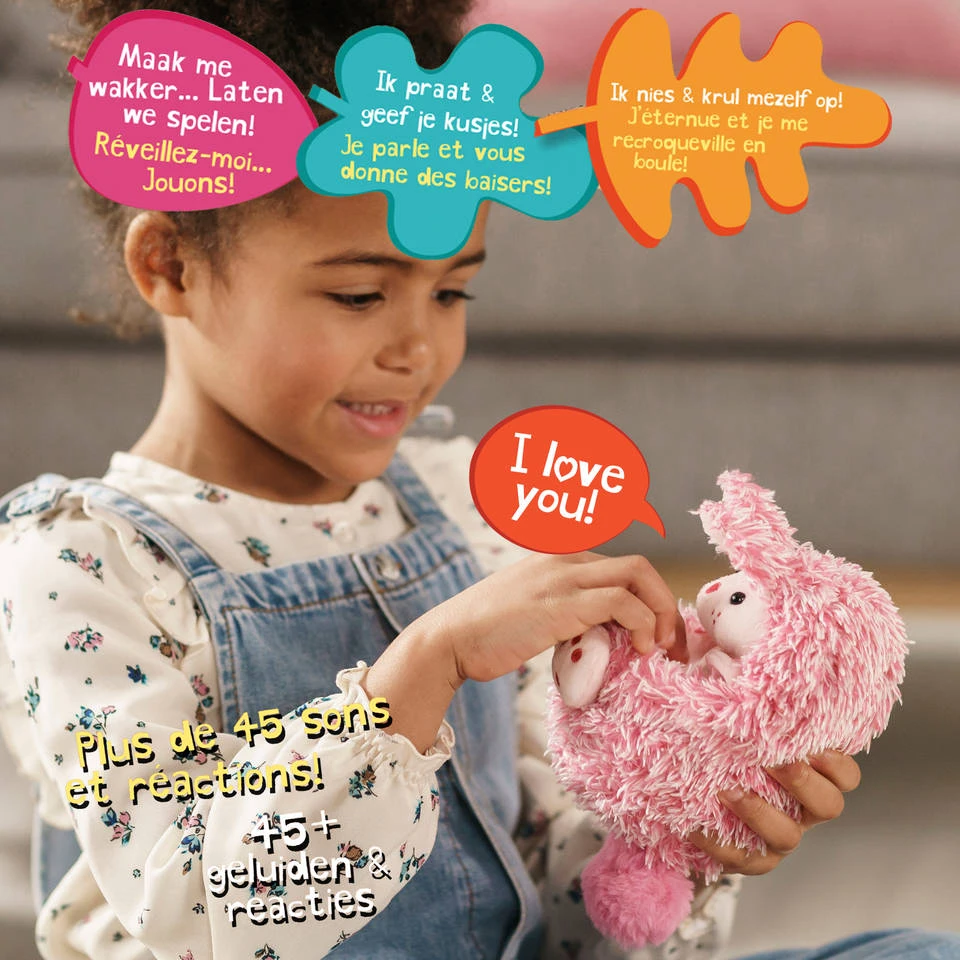 Curlimals Bibi Interactief Konijn 6 Curlimals Bibi Interactief Konijn - Afbeelding 6