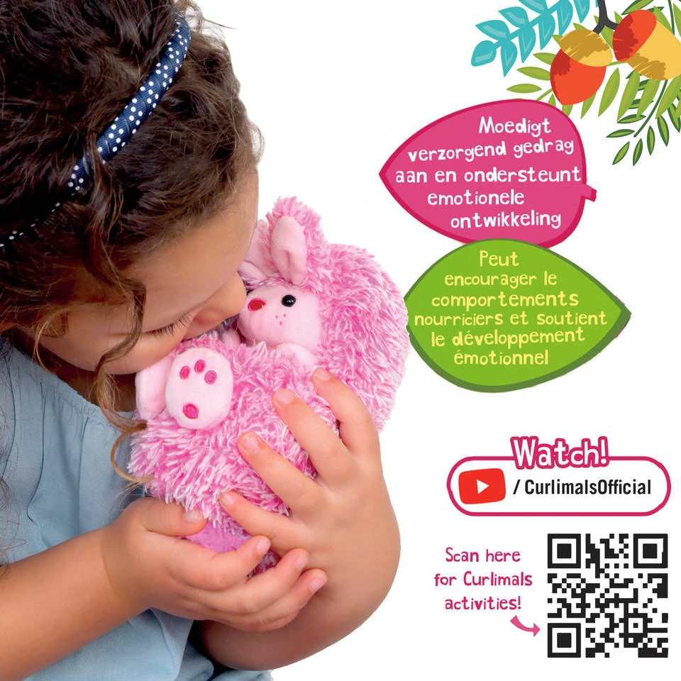 Curlimals Bibi Interactief Konijn 4 Curlimals Bibi Interactief Konijn - Afbeelding 4