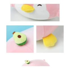 Miniso Pluchen Liggende Pinguïn Met Avocado - Roze 9 Miniso Pluchen Liggende Pinguïn Met Avocado - Roze -Knuffels 1993839 b8b9920d
