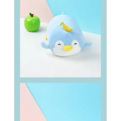 Miniso Pluchen Liggende Pinguïn Met Banaan - Blauw -Knuffels 1993840 ab09f8cd