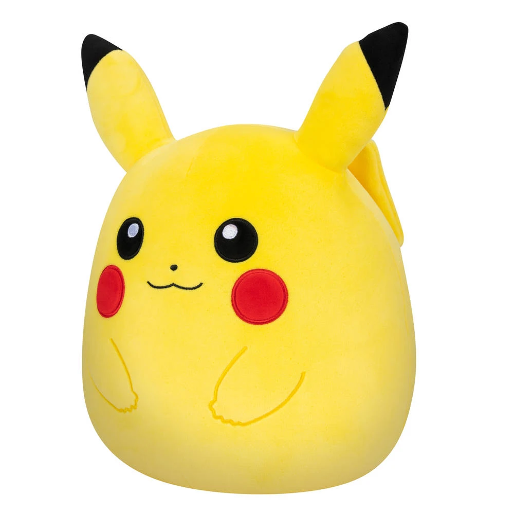 Squishmallows Pokémon Squishmallow Pluchen Knuffel Pikachu - 24 Cm 2 Squishmallows Pokémon Squishmallow Pluchen Knuffel Pikachu - 24 Cm - Afbeelding 2