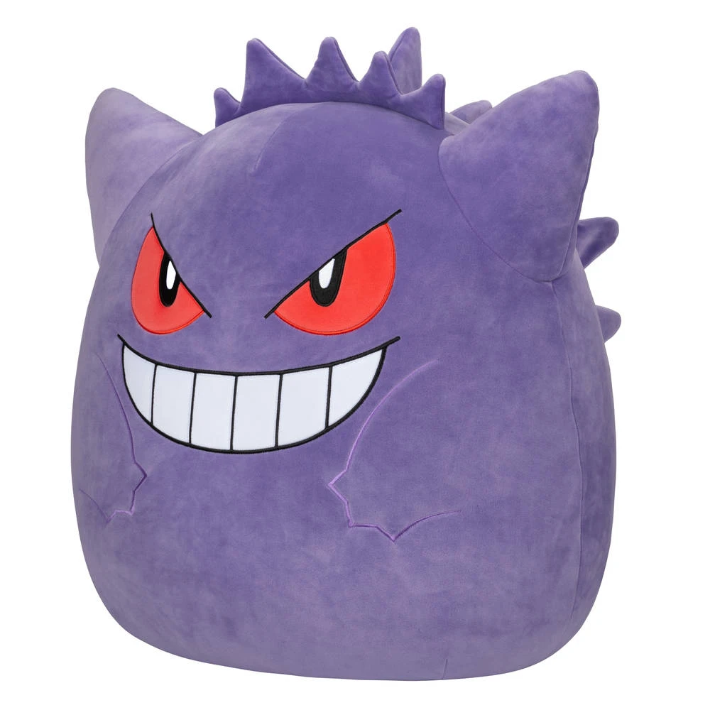 Squishmallows Pokémon Squishmallow Pluchen Knuffel Gengar - 24 Cm 2 Squishmallows Pokémon Squishmallow Pluchen Knuffel Gengar - 24 Cm - Afbeelding 2