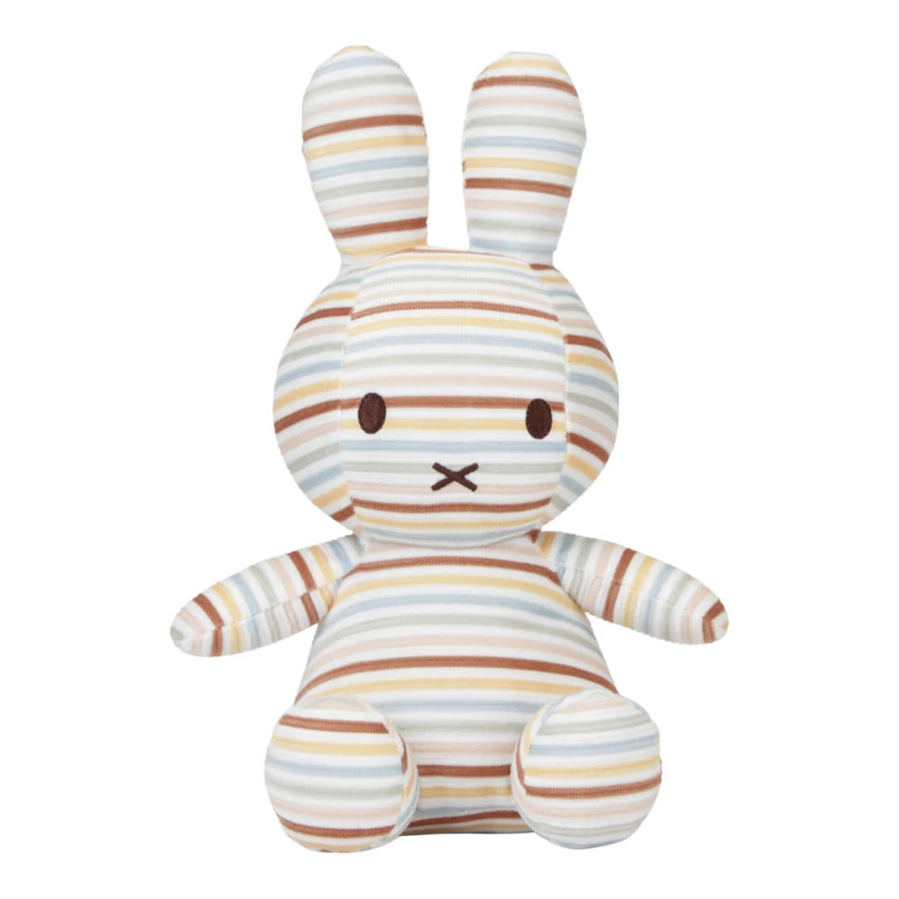 Nijntje X Little Dutch Vintage Sunny Stripes All Over Knuffel - 25 Cm 1 Nijntje X Little Dutch Vintage Sunny Stripes All Over Knuffel - 25 Cm