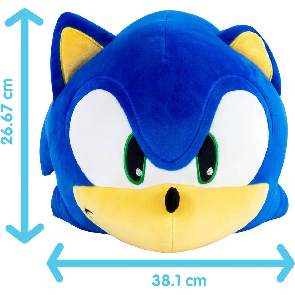 No Brand Mocchi Mocchi Mega Sonic Knuffel - 36 Cm 4 No Brand Mocchi Mocchi Mega Sonic Knuffel - 36 Cm - Afbeelding 4