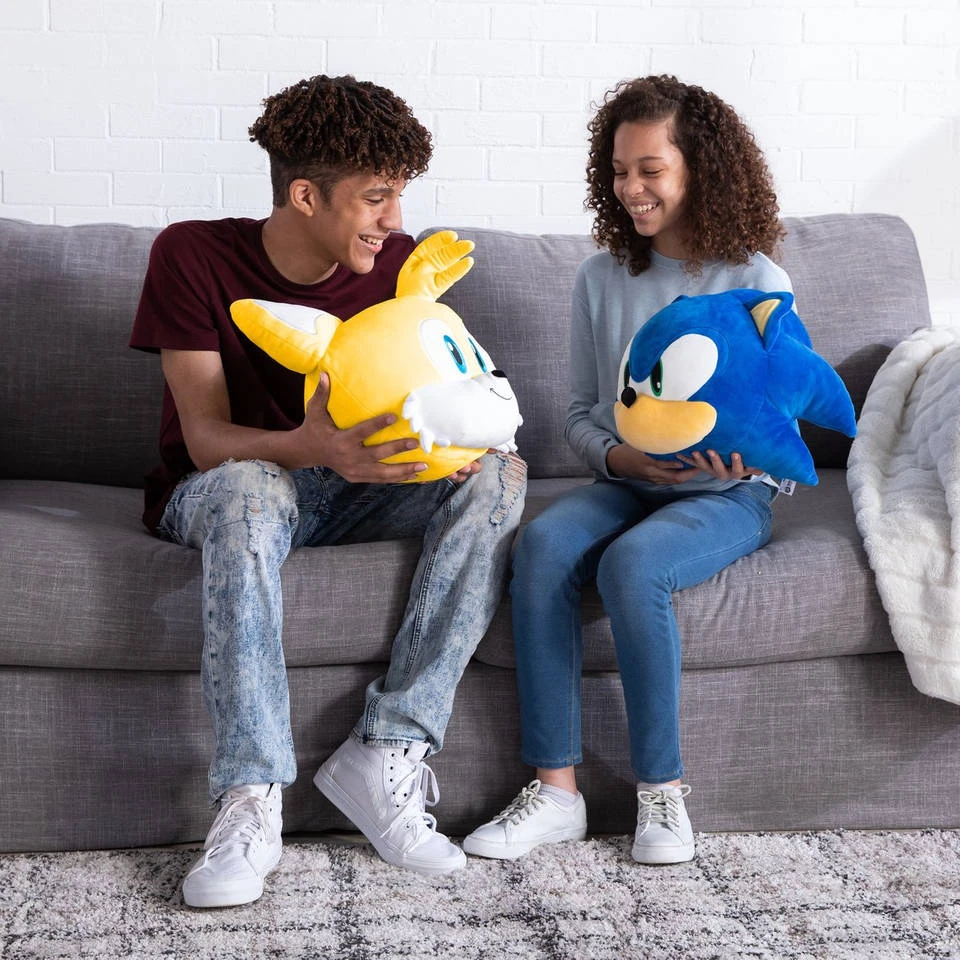 No Brand Mocchi Mocchi Mega Sonic Knuffel - 36 Cm 5 No Brand Mocchi Mocchi Mega Sonic Knuffel - 36 Cm - Afbeelding 5
