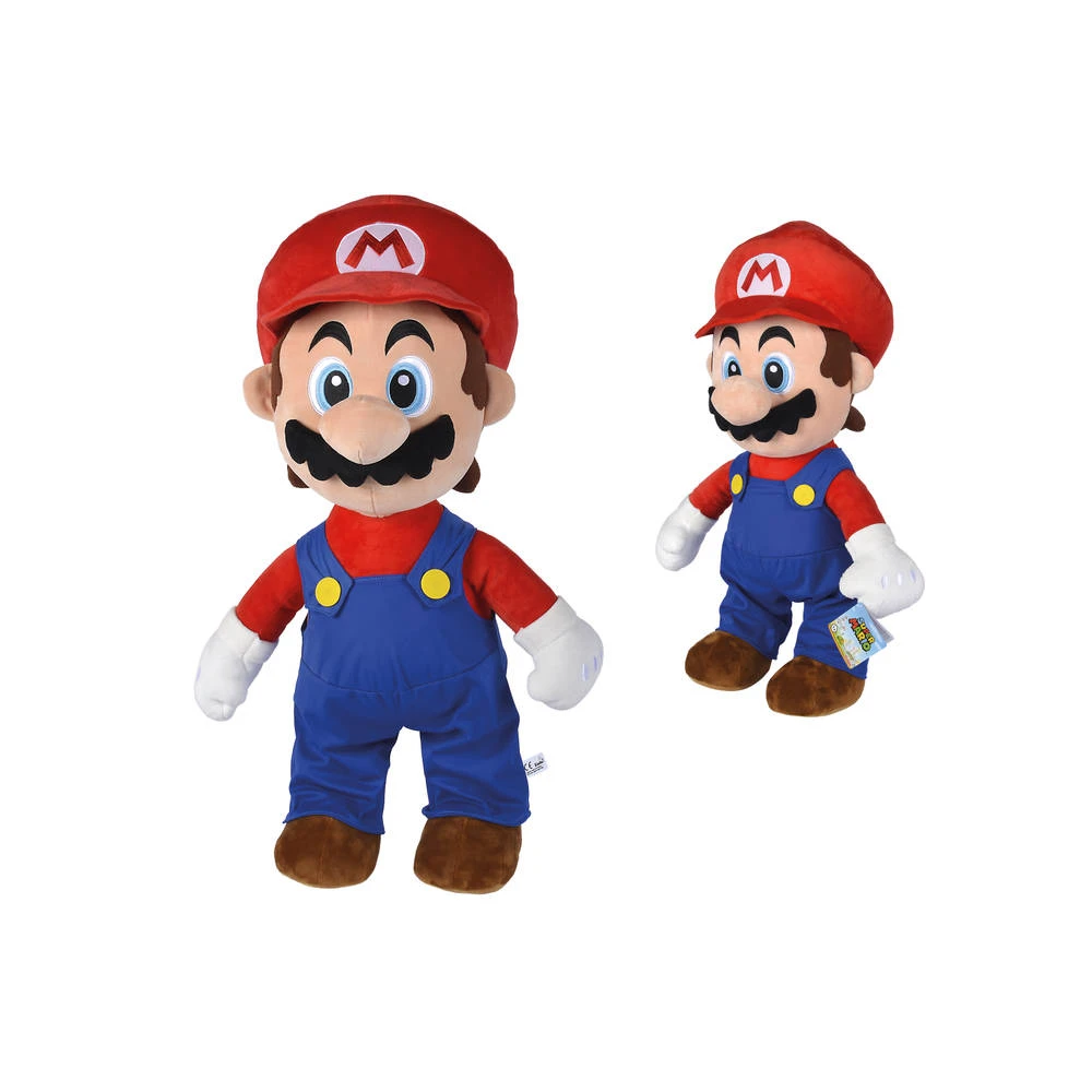 No Brand Super Mario Knuffel - 70 Cm 2 No Brand Super Mario Knuffel - 70 Cm - Afbeelding 2