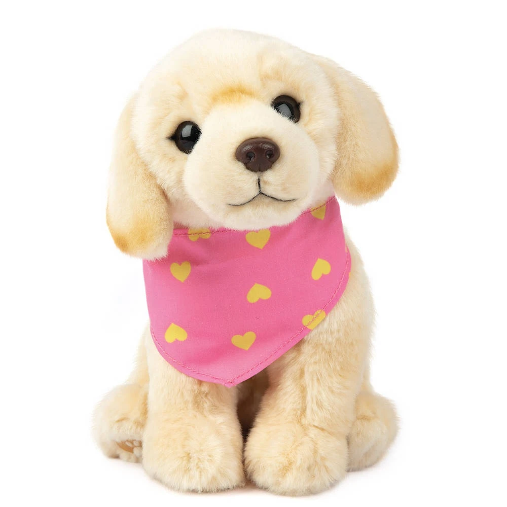 No Brand Studio Pets Happy Knuffelhond Met Bandana - 23 Cm 1 No Brand Studio Pets Happy Knuffelhond Met Bandana - 23 Cm