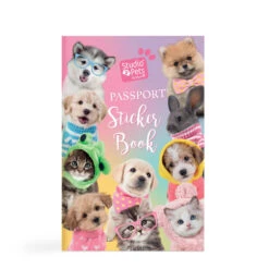 No Brand Studio Pets Paspoort Stickerboek Voor 23 Cm Knuffels