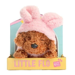 No Brand Studio Pets Little Flo Knuffelhond Met Teddy Hoodie - 23 Cm -Knuffels 1997404 a117c1c7