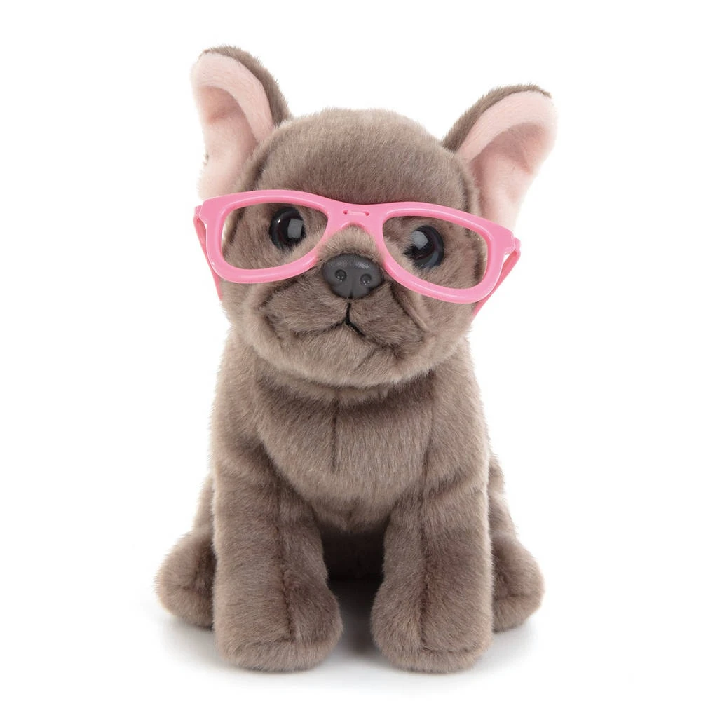 No Brand Studio Pets Shady Knuffelhond Met Bril - 16 Cm 1 No Brand Studio Pets Shady Knuffelhond Met Bril - 16 Cm